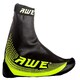 image 2 of AWE Bike Shoe Cover Neoprene/PU Reflective Black/Neon Waterproof Size 7-9