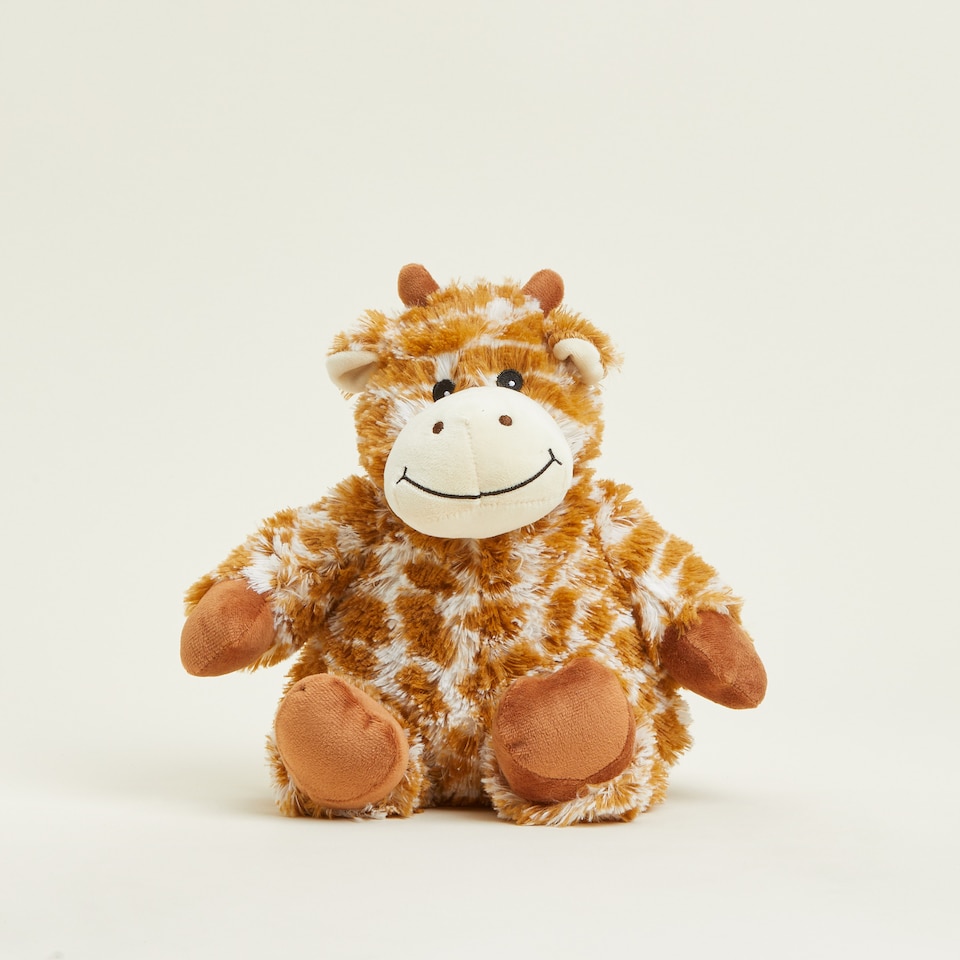 image 1 of Warmies Plush Giraffe LARGE