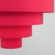 image 1 of ValueLights Modern 4 Tier Red Fabric Ceiling Pendant Light Shade