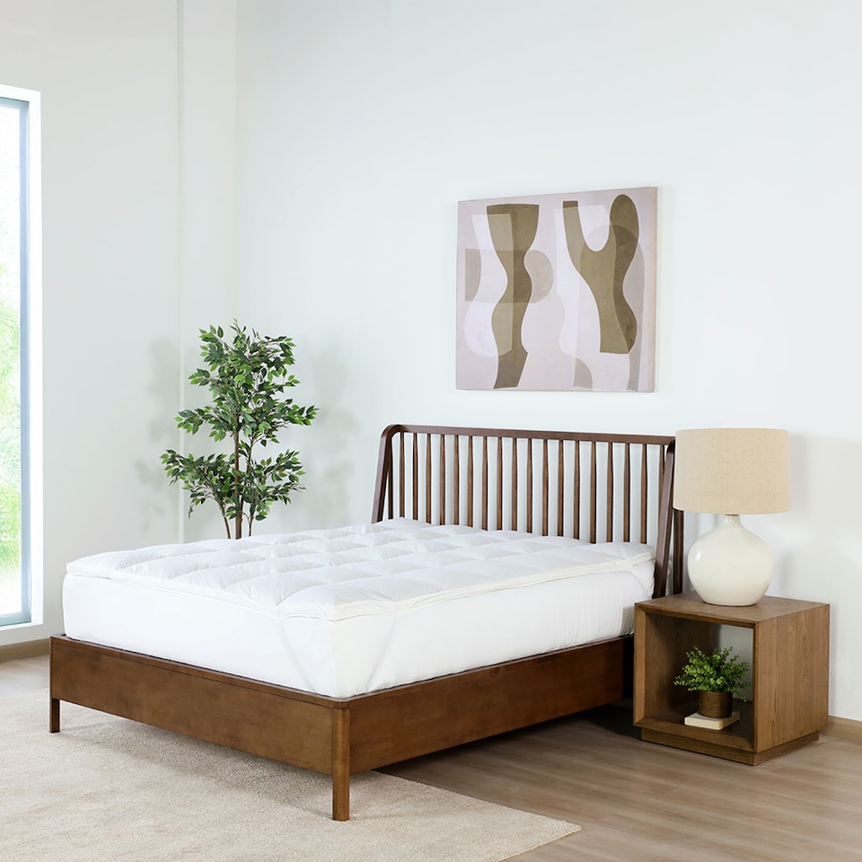 image 1 of Martex Naturals Duck Feather Mattress Topper - Superking