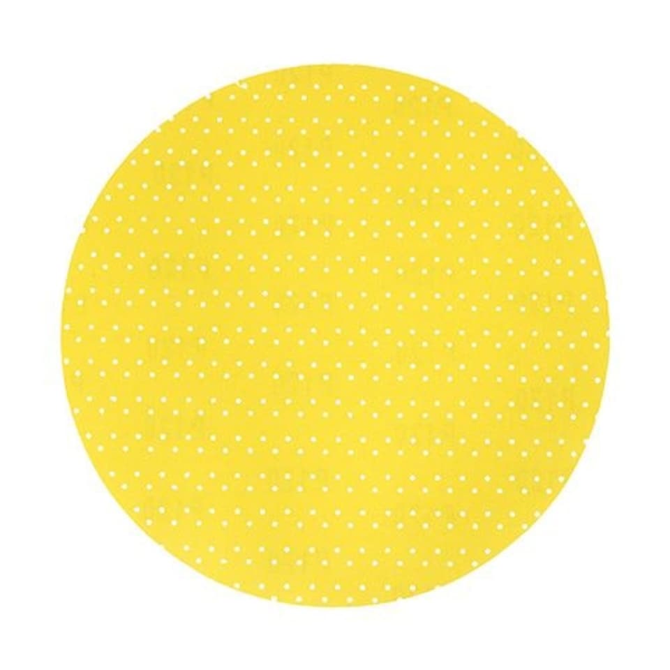 image 1 of Timco - Drylining Sanding Discs - 60 Grit - Yellow (Size 225mm - 25 Pieces)