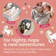 image 3 of Toddler Potty Training Bed Pad with Tucks - Soft Waterproof Bedwetting Pee Protector Mat for Kids - Multi-Layer Non-Slip Washable Absorbs Up to 2000ml 90 x 85cm Pink | Unicorn | Single