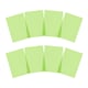 image 1 of Pack of 8 A5 Plain Light Green Dyslexia Overlay Reading Sheets  - PET Material, Rounded Corners | Green | Light Green