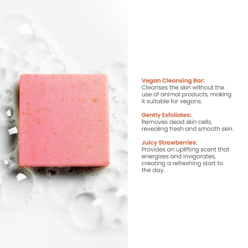 image 1 of Dr Botanicals La Rose Francaise Facial Cleansing Bar (Pack of 5) 100g x 5