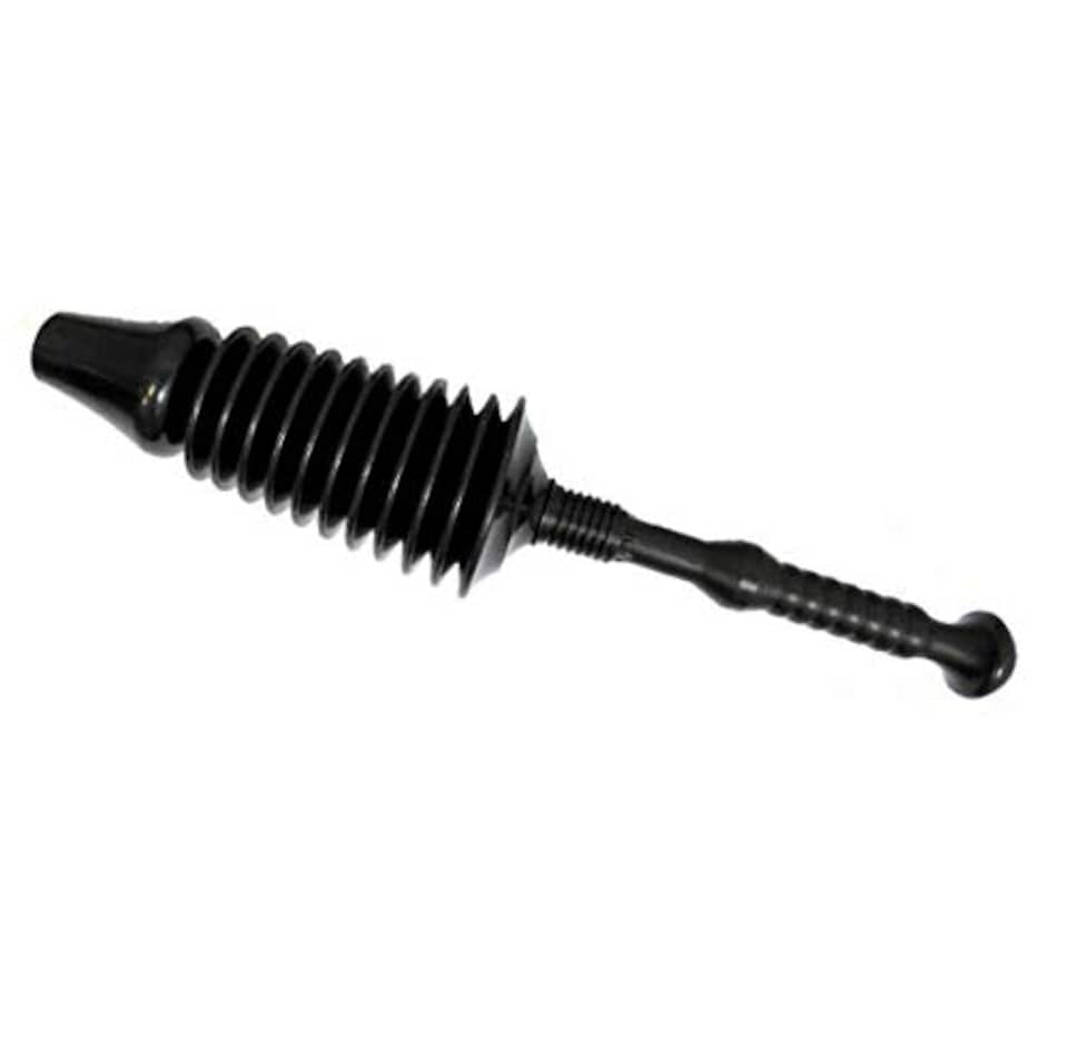 image 1 of Marco Paul Heavy Duty Black Toilet Plunger