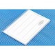 image 4 of A4+ Extra Durable Printer Blue Mesh Wallet by Premto