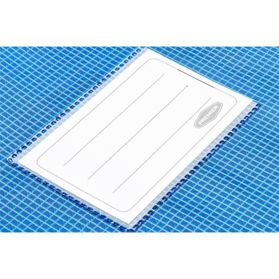 image 1 of A4+ Extra Durable Printer Blue Mesh Wallet by Premto