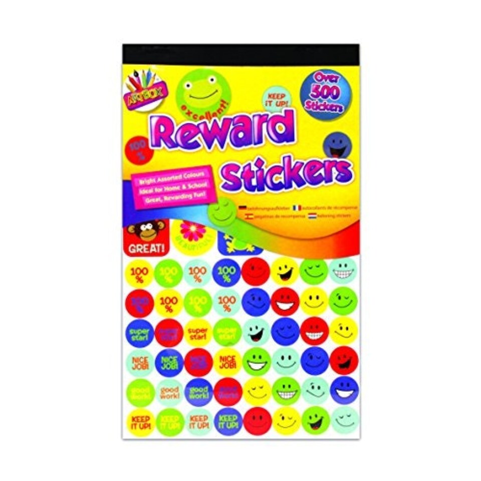 image 1 of Pack of 500 Assorted Reward Stickers