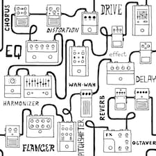 Sample of Pedal to the Metal Wallpaper in Black and White Multi
