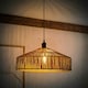 image 1 of ValueLights Elcano Woven Rope Lamp Shade and Filament Bulb Brown