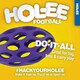 image 3 of JW Hol-ee Roller Dog Toy Treat Ball American Football Shaped Durable Rubber Dog Ball - Chew Treat Dispensing Ball - Medium
