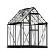 image 1 of 6 x 8 Feet Canopia Hybrid Greenhouse - Polycarbonate/Aluminium - L247 x W185 x H185 cm - Black