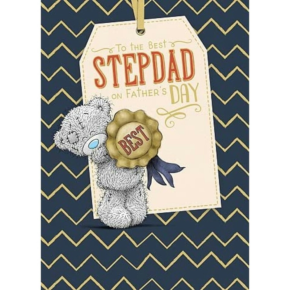 image 1 of To The Best Stepdad Tatty Teddy Father's Day Card