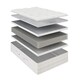 image 3 of Hypnos Hemsworth Deluxe Mattress White | Double