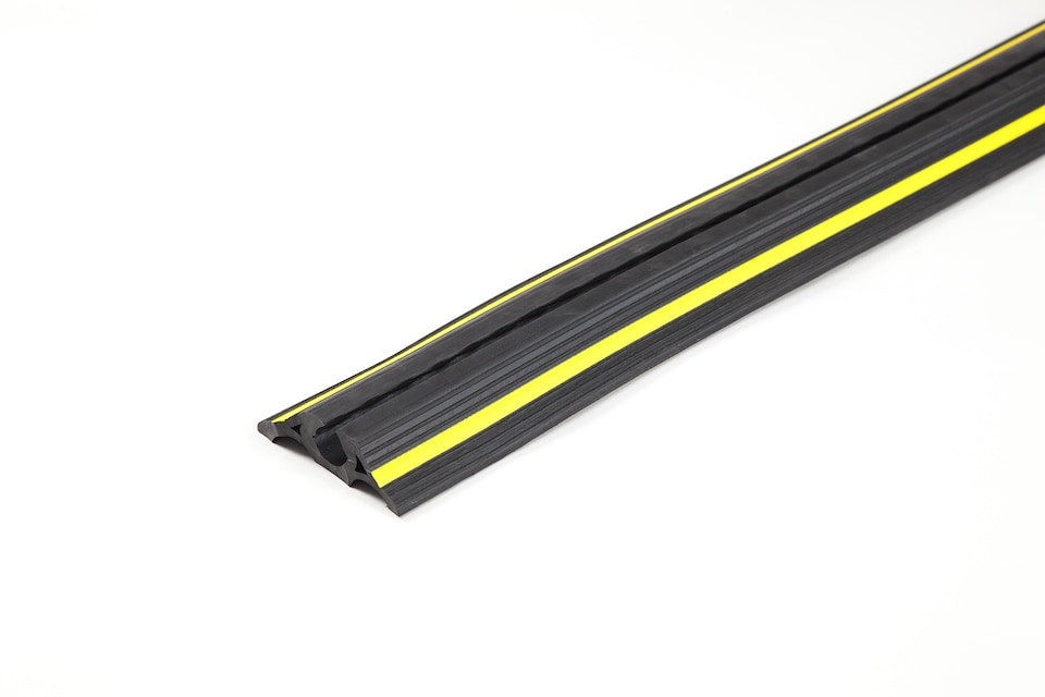 image 1 of The Ramp People Cable Protector - Rubber 2000kg Protect Electrical Cables, Wires, EV Charging Cables