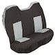 image 2 of ZSEXPLORER02GR-Stingray - Explorer Rear 2Pc Car Seat Cover Set - Grey