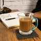 image 5 of LAV Zen+ Glass Coffee Mugs - 225ml - Multicolour - Pack of 6 Multi