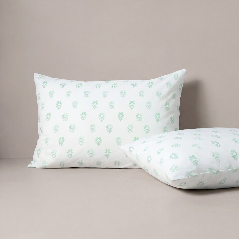image 1 of Martex Studio Edition Sage Botanical Duvet Cover Set - King
