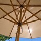 image 4 of Rowlinson Ashdown Wooden Parasol - 2.2M N/A | Natural