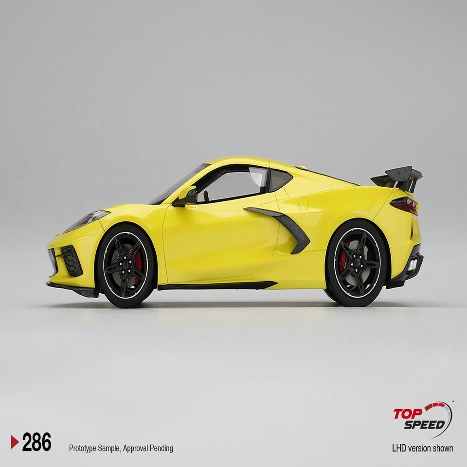 image 1 of Chevrolet Corvette Stingray IMSA GTLM Championship Ed Accelerate Yellow 1:18 TSM TS0389