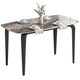 image 1 of HOMCOM Dining Table for 4, Kitchen Table with Sintered Stone Tabletop