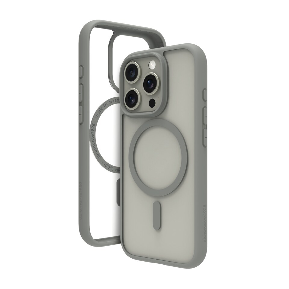 image 1 of Dbramante GN67TI006376 Grenen MagSafe Case - iPhone 16 Pro Max - Titanium
