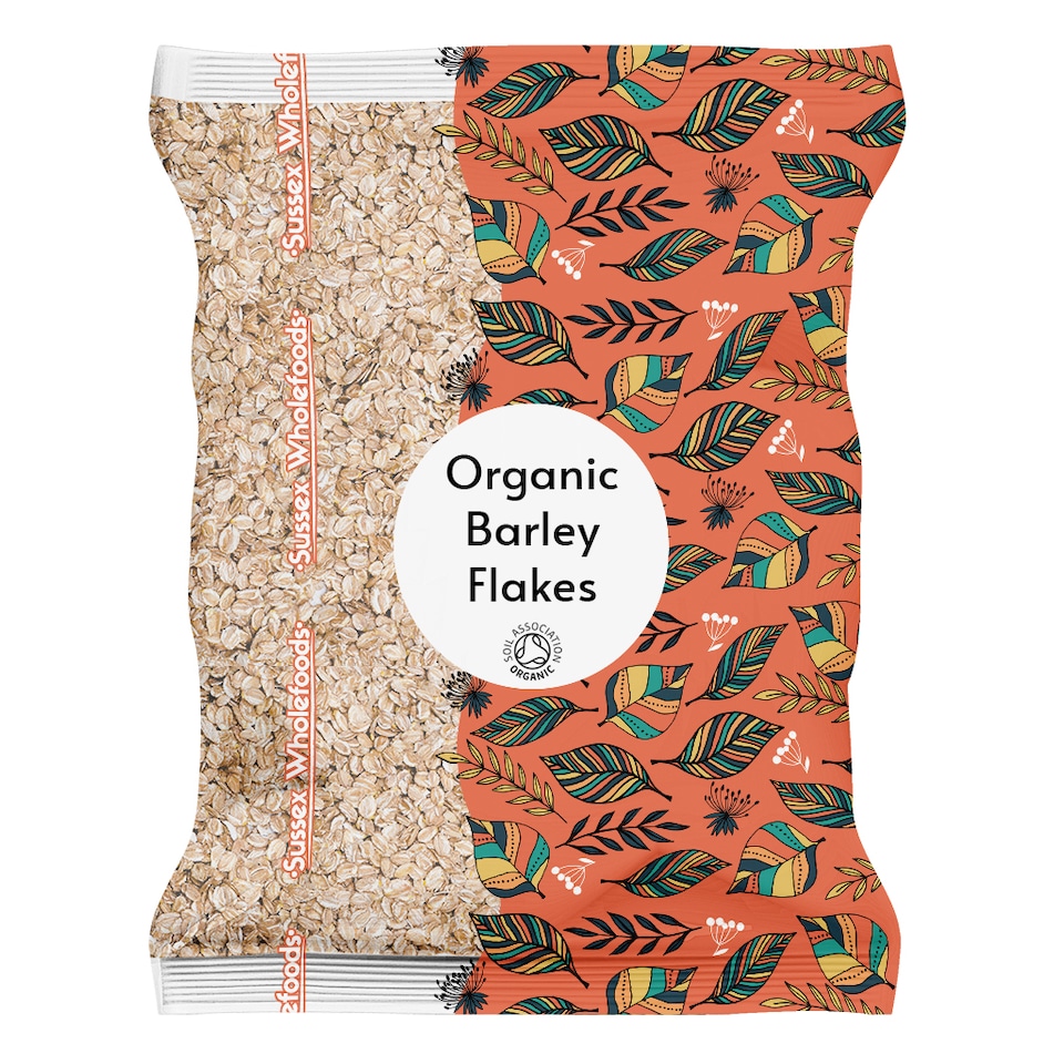 image 1 of Organic Barley Flakes 1kg (Sussex Wholefoods) | Multi