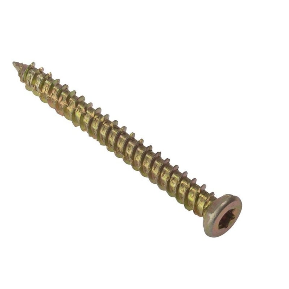 Forgefix Concrete Frame Screws, High-low Thread - Multi Colour - 7.5 x 152mm