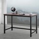 image 3 of Sunjoy Studio Space Hammerstein Desk Black | wood grain
