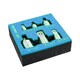 image 1 of 6pc Socket Reducer Adapter Adaptor Step Up Step Down Socket Converter Set