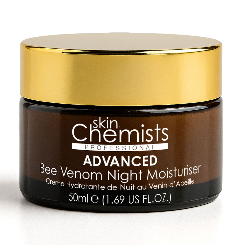 image 1 of skinChemists Pro-5 Collagen Anti-Ageing Bee Venom Night Moisturiser 50ml for Firmness and Collagen Support