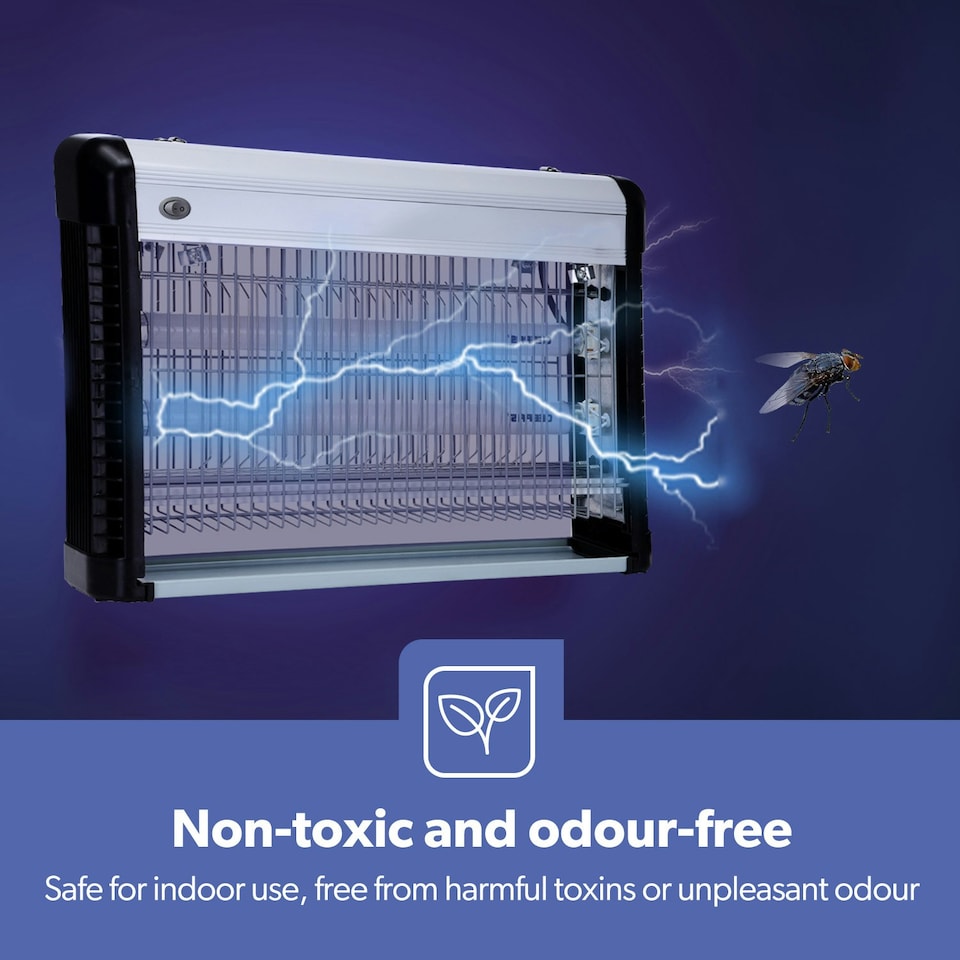 image 1 of GEEPAS 20W  Electric Insect Killer Powerful UV Fly Zapper