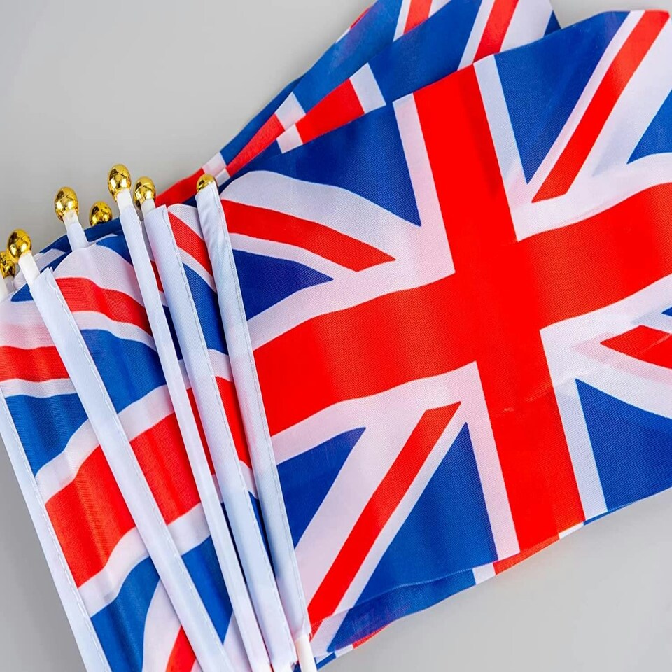 image 1 of 20 Union Jack Royal Jubilee Flags - 5x3ft Multi