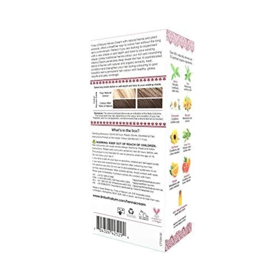 image 1 of Tints of Nature Golden Brown Semi-Permanent Henna Hair Colour