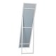 image 5 of Harbour Housewares Square Full-Length Mirror - 137cm x 35.5cm - White | White | White