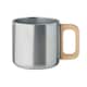image 1 of MidOcean Acero Double Wall 350ml Mug - Matt Silver - One Size