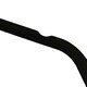 image 4 of Harbour Housewares Non-Slip Velvet Hangers - 45cm - Black - Pack of 50
