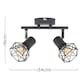 image 4 of ValueLights Angus Industrial Matte Grey Spotlight & Bulb | Grey