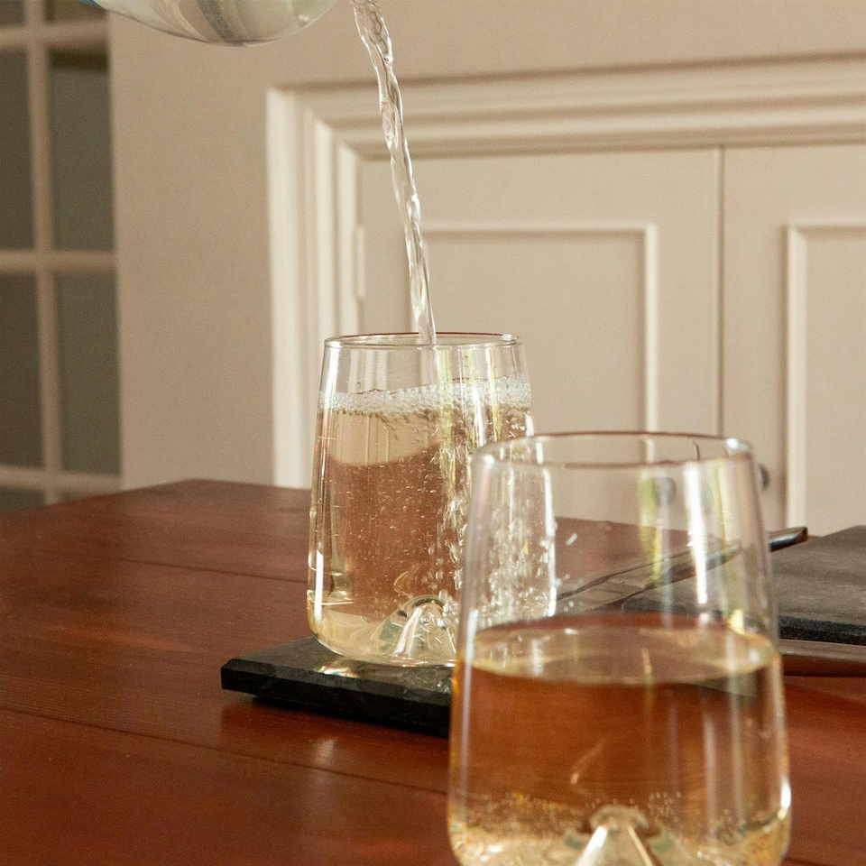 image 1 of LAV Terra Highball Glasses - 590ml - Clear - Pack of 6 Clear