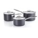 image 2 of Stellar 6000 Hard Anodised Element 3 Piece Cookware Set
