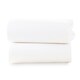 image 1 of Clair de Lune 2 Pack Cot Sheets - White