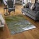 image 2 of autumn pampas grass close up (Rug) Cream | L
