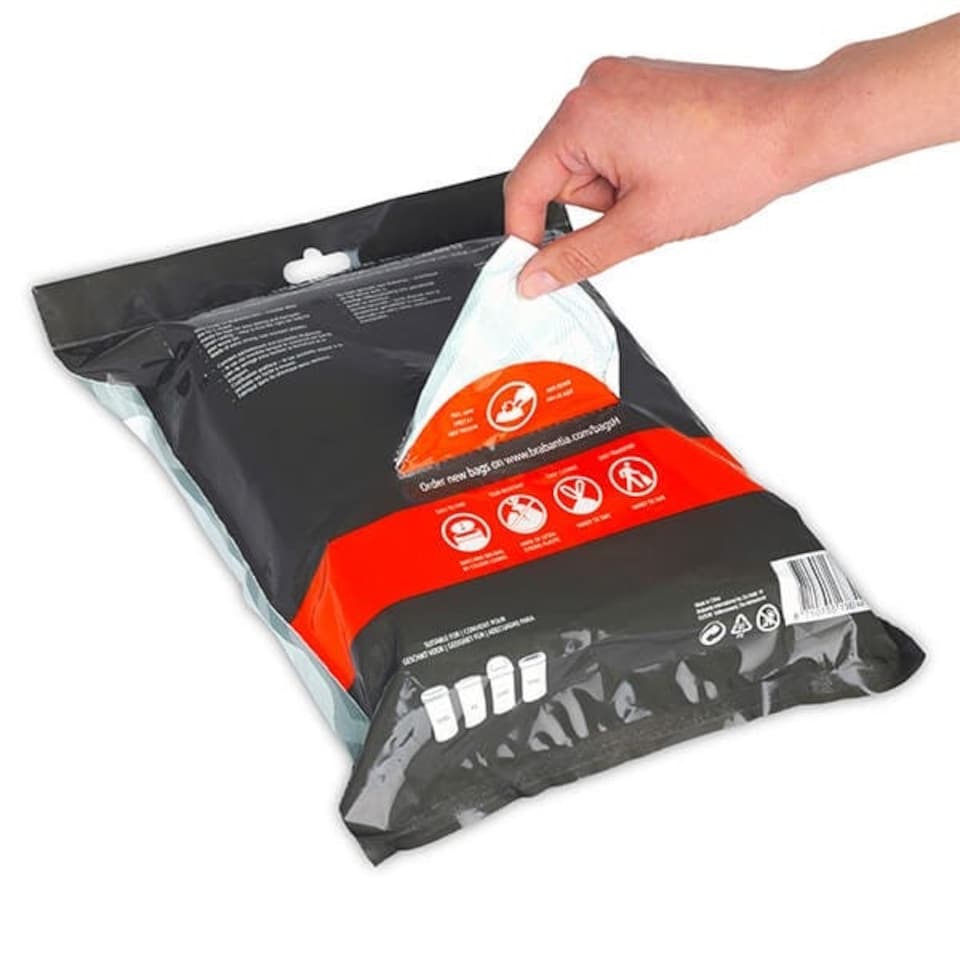 image 1 of Brabantia Size H SmartFix Perfect Fit Bin Liners 50 to 60 Litre 40 Bags Dispenser Pack