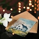 image 4 of Housewarming Quaint White House Timeless Happy New Home Card