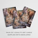 image 3 of Red Squirrel Birthday Card Cute Woodland Animal Set of 3 Greeting Cards Blank