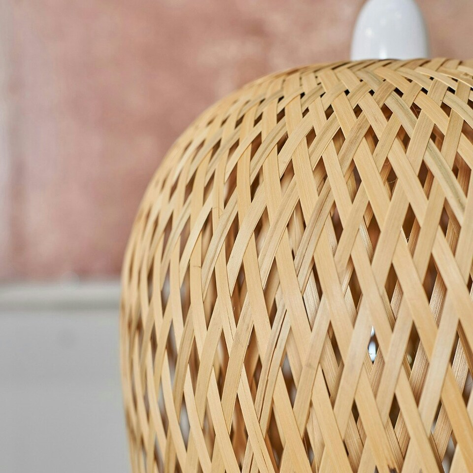 image 1 of ValueLights Malay Natural Ceiling Light Pendant
