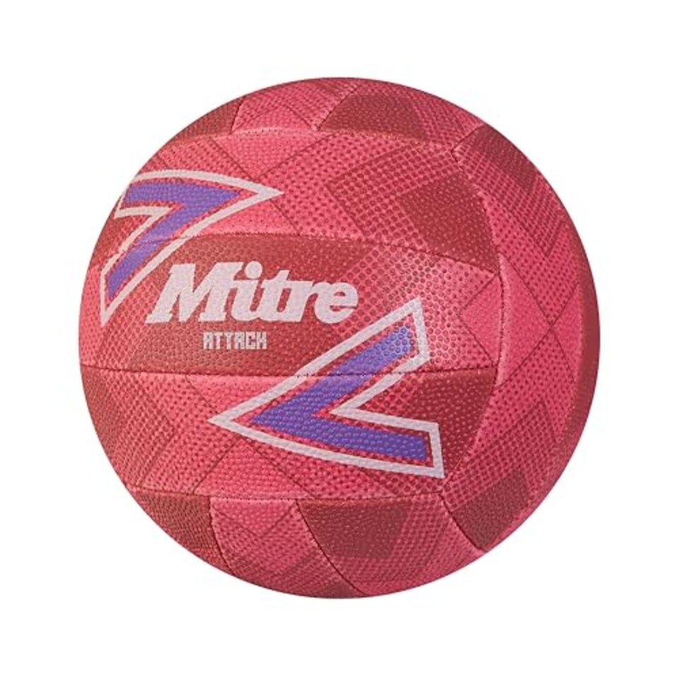 image 1 of Mitre Attack Netball | Popular Style | Interactive Design | Soft-Touch Netball