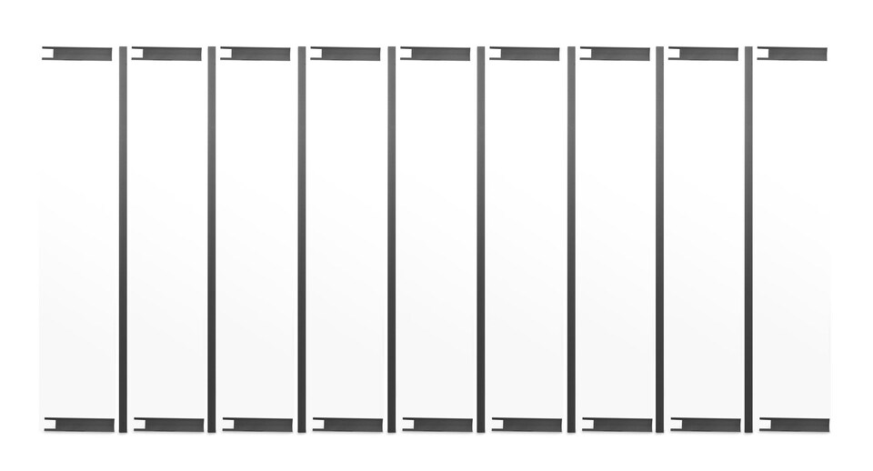 image 1 of Vista Aluminium Balustrade Railing Kit (H) 42inch (L) 1800mm - 6ft