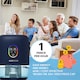 image 10 of MONHOUSE Premium Dehumidifier - 1000ml - Ultra Quiet Electric Moisture Absorber - 7 Colorful Nightlight, 2 Working Modes, Touch Screen, Auto Shut Off - Navy