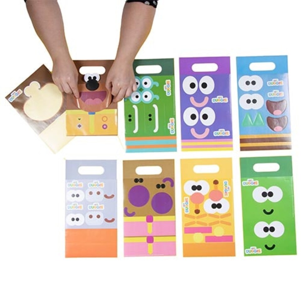 Hey Duggee Customisable Paper Party Bags - Pack of 8